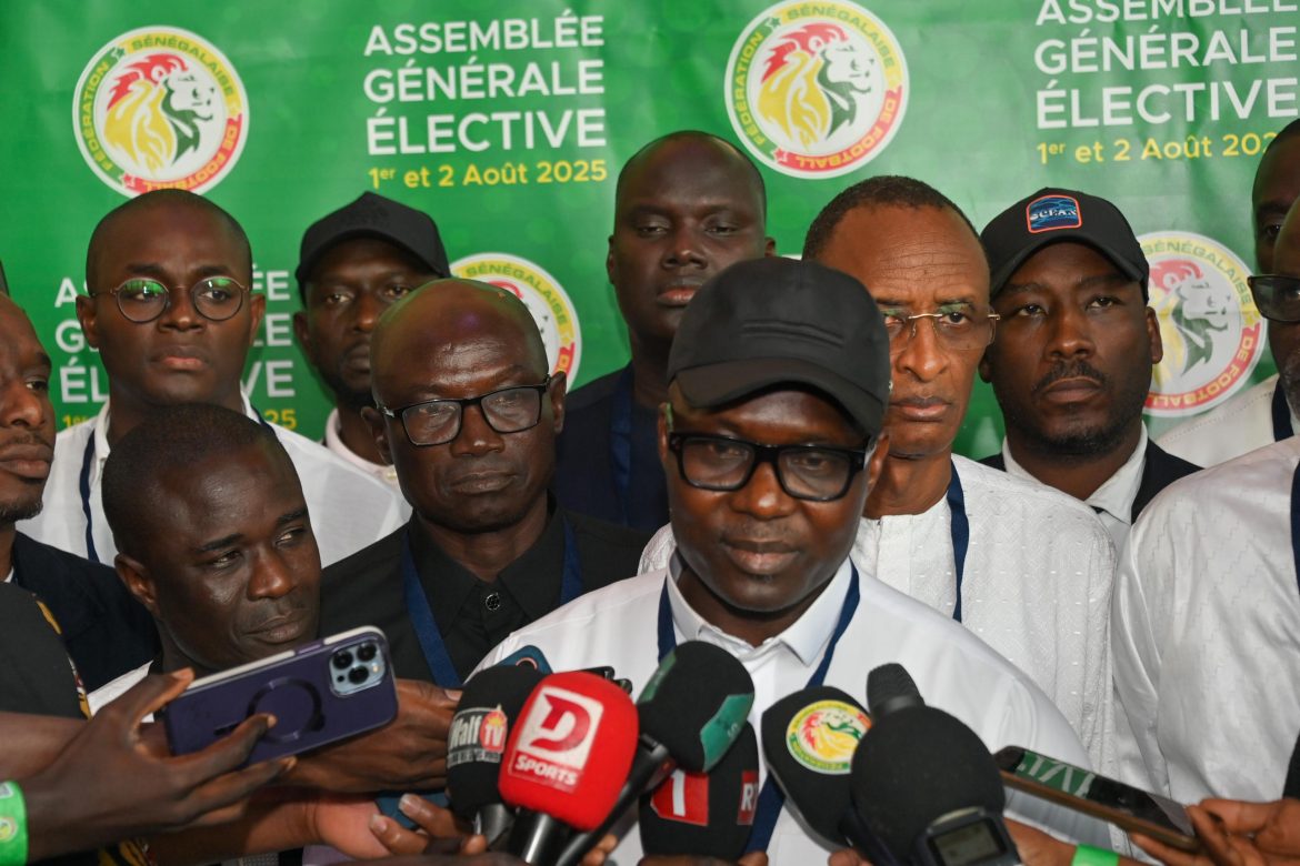 Abdoulaye Fall, président de la Fédération sénégalaise de football