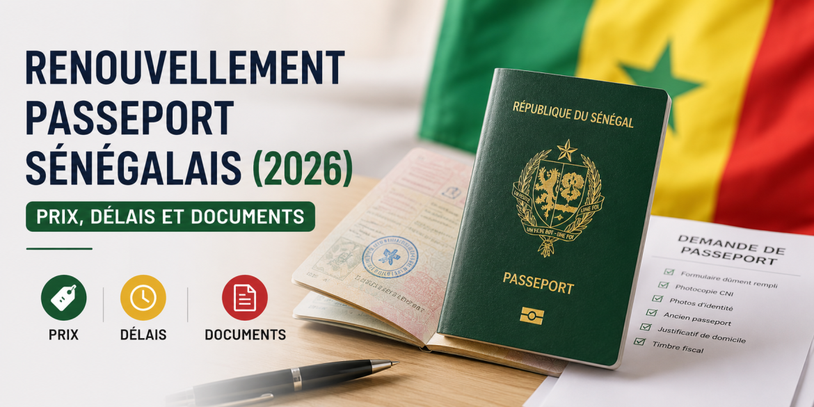 Renouvellement passeport sénégalais